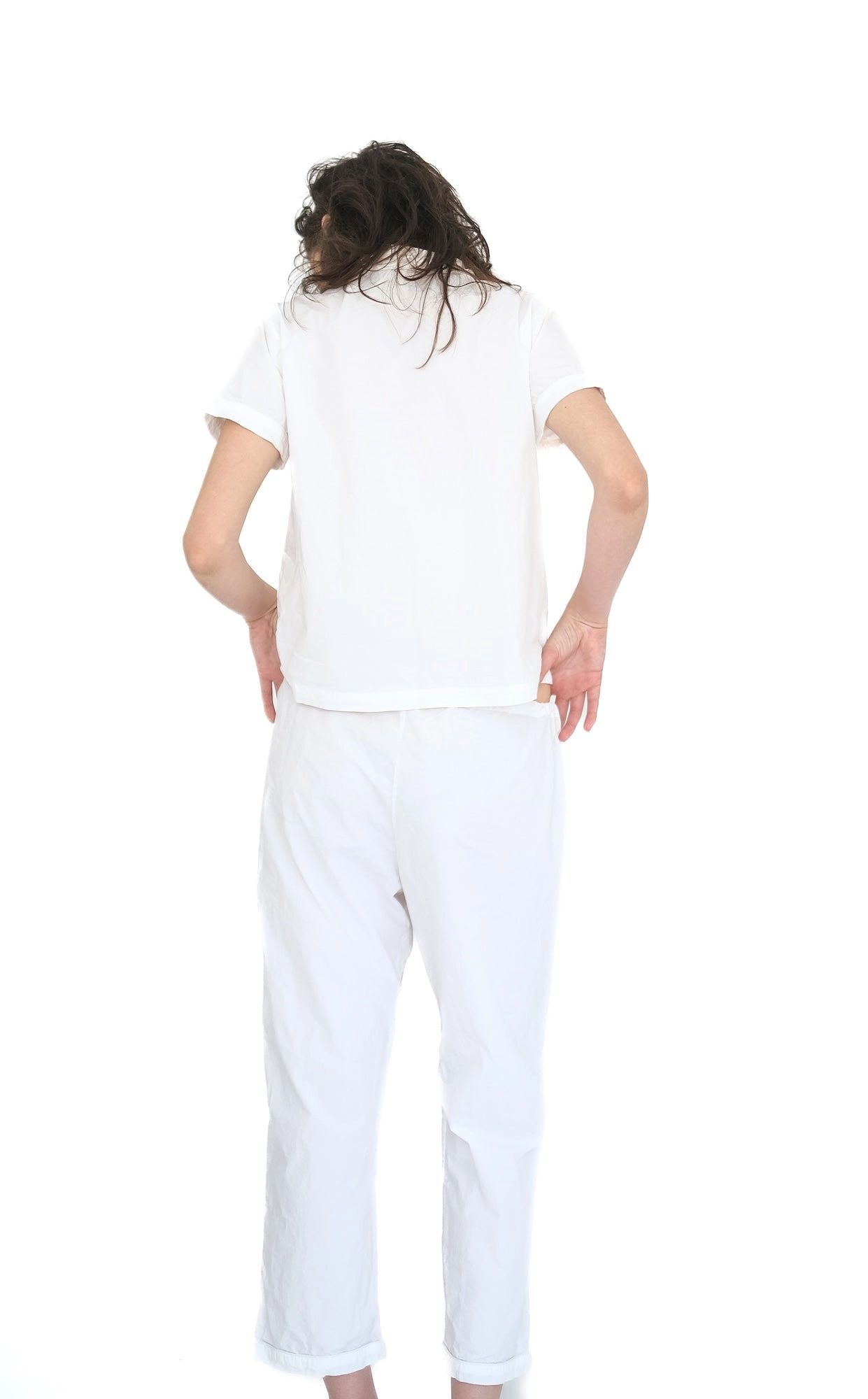 Short Sleeve Classic Set, White