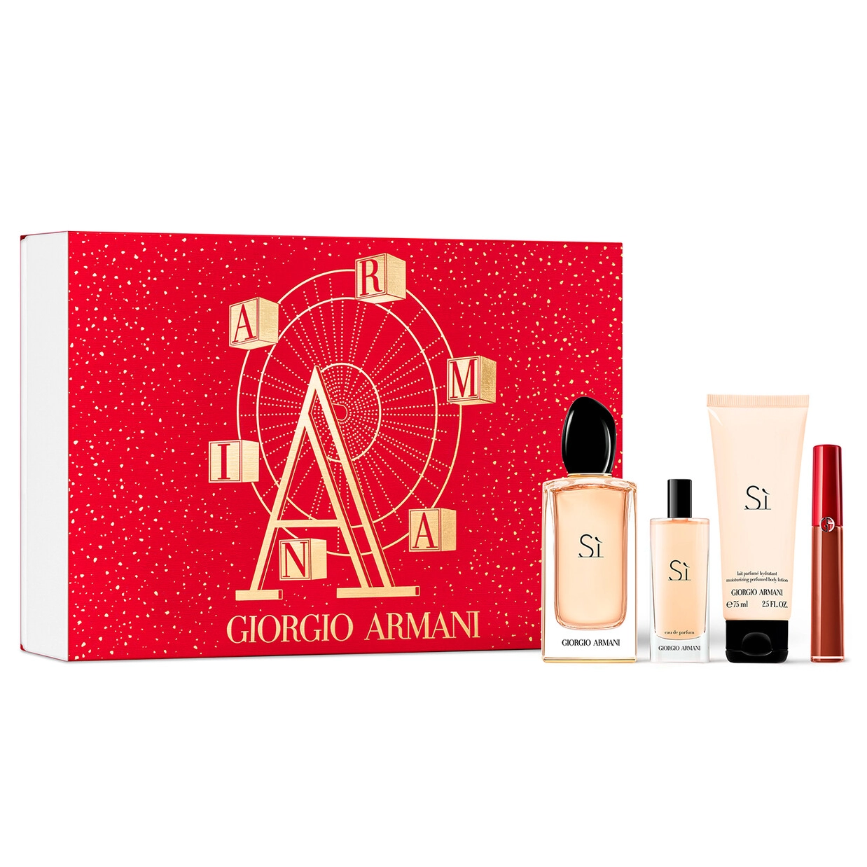 Si by Giorgio Armani 100ml EDP 4 Piece Gift Set