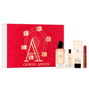 Si by Giorgio Armani 100ml EDP 4 Piece Gift Set