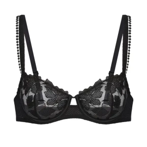 SIMONE PERELE~ Blanche half cup bra Black