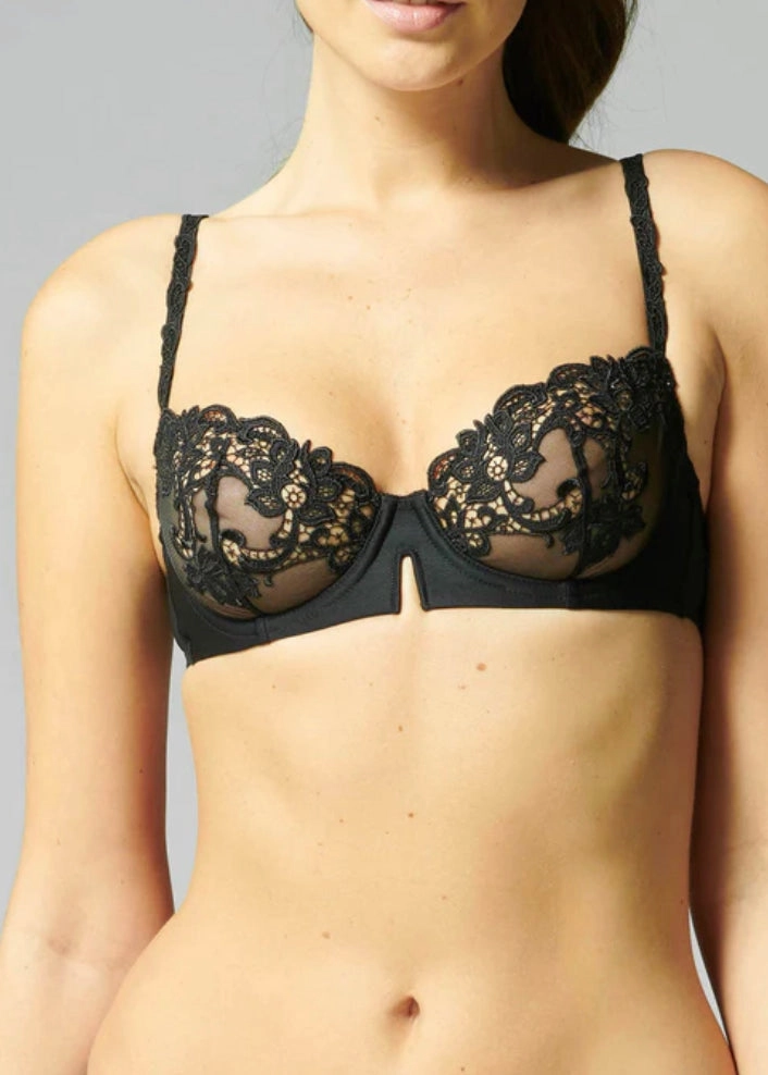 SIMONE PERELE Saga Demi cup lace bra