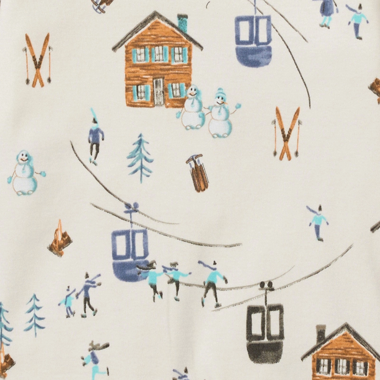 Sleep and Play - Out In the Alps - Eggshell