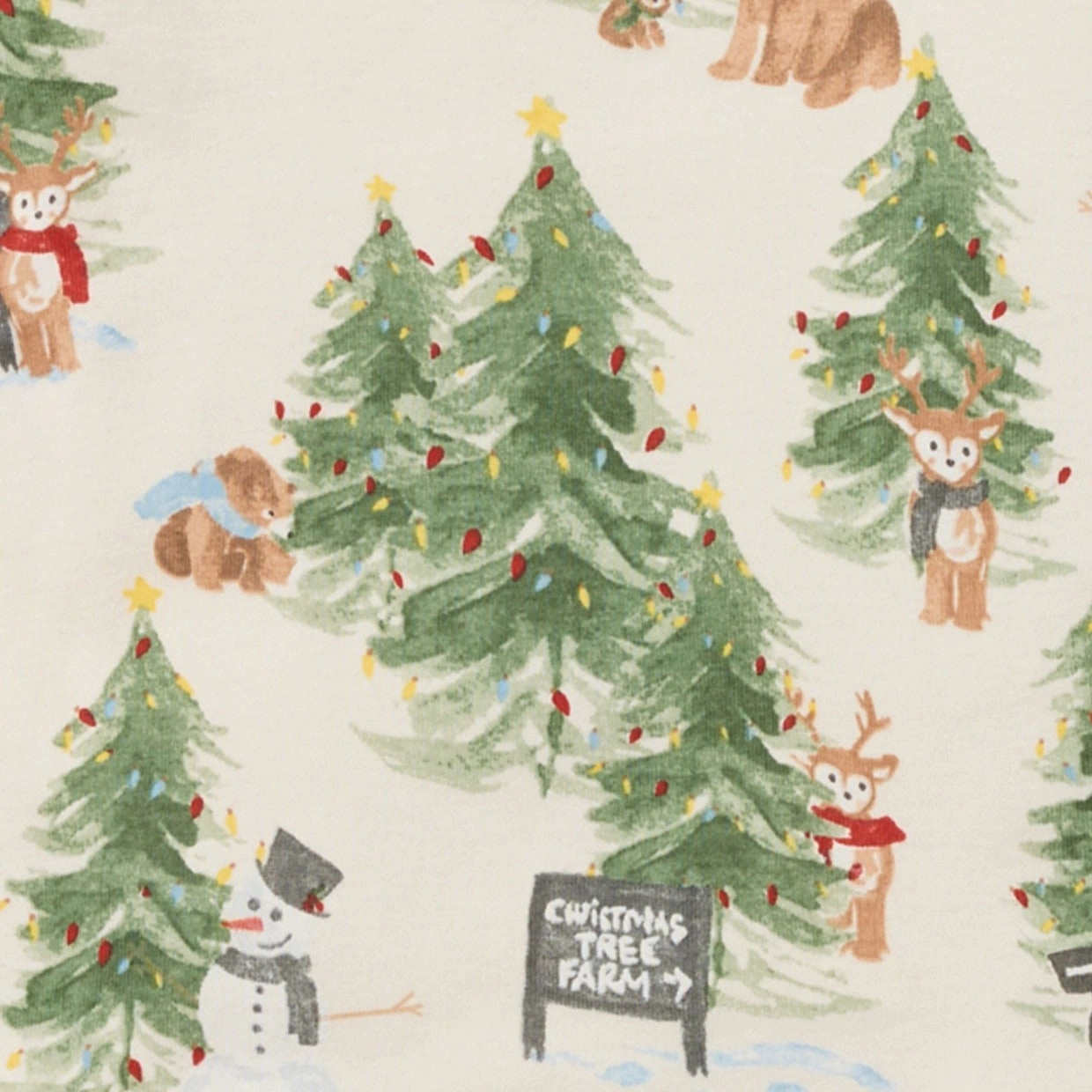 Sleeper - Christmas Tree Farm - Eggshell