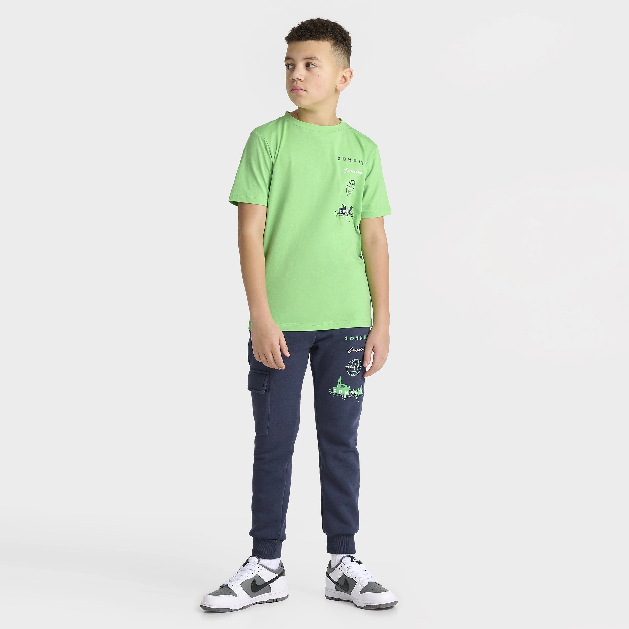Sonneti Juniors' Stack Tee / Green