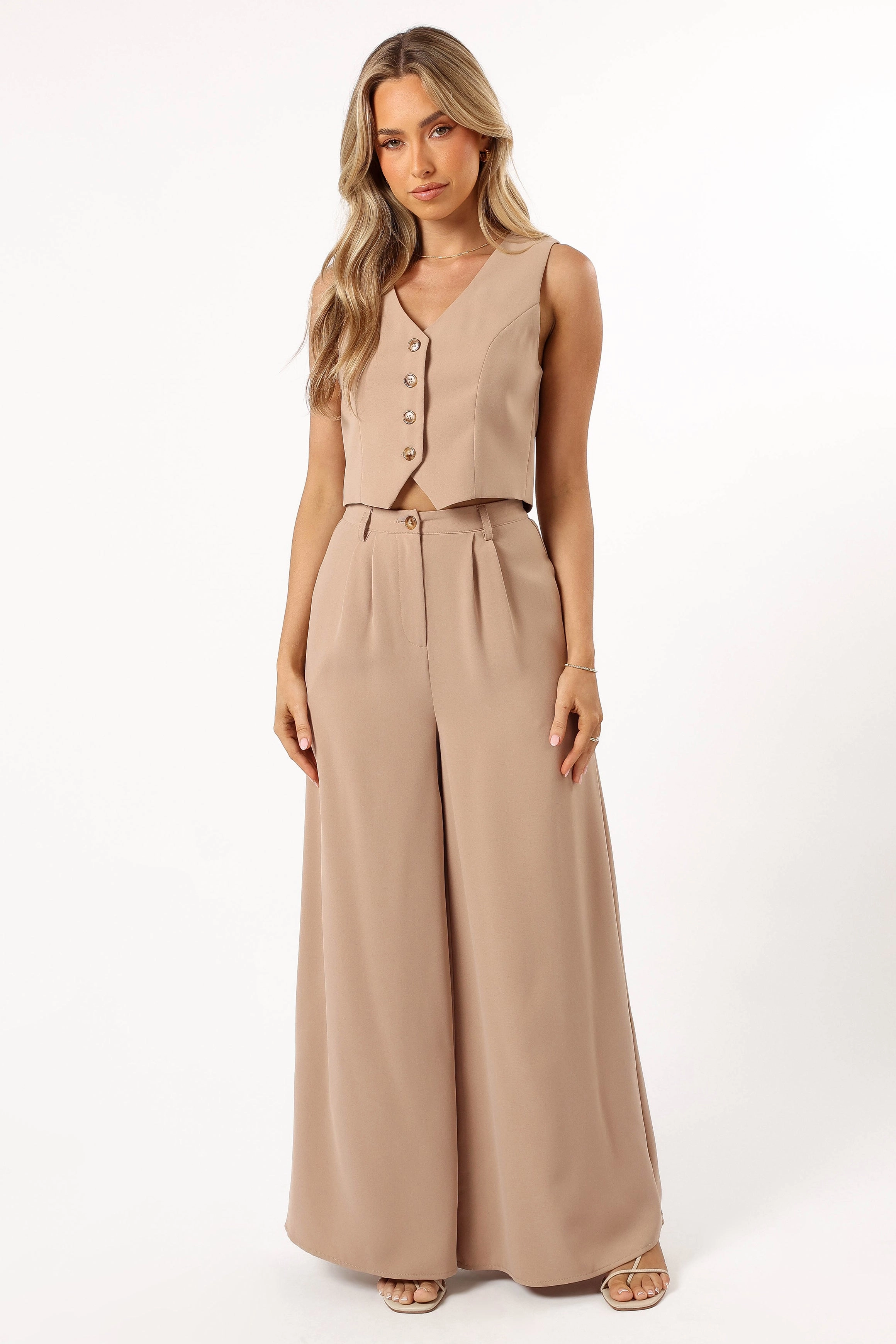Sophia Vest - Beige