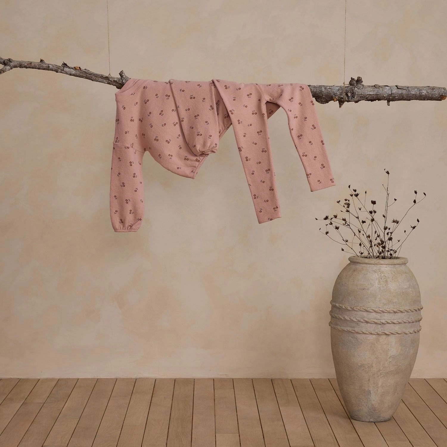 Spongey Knit Set - Blossom - Rose - FINAL SALE