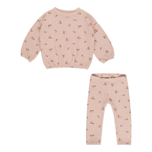Spongey Knit Set - Blossom - Rose - FINAL SALE