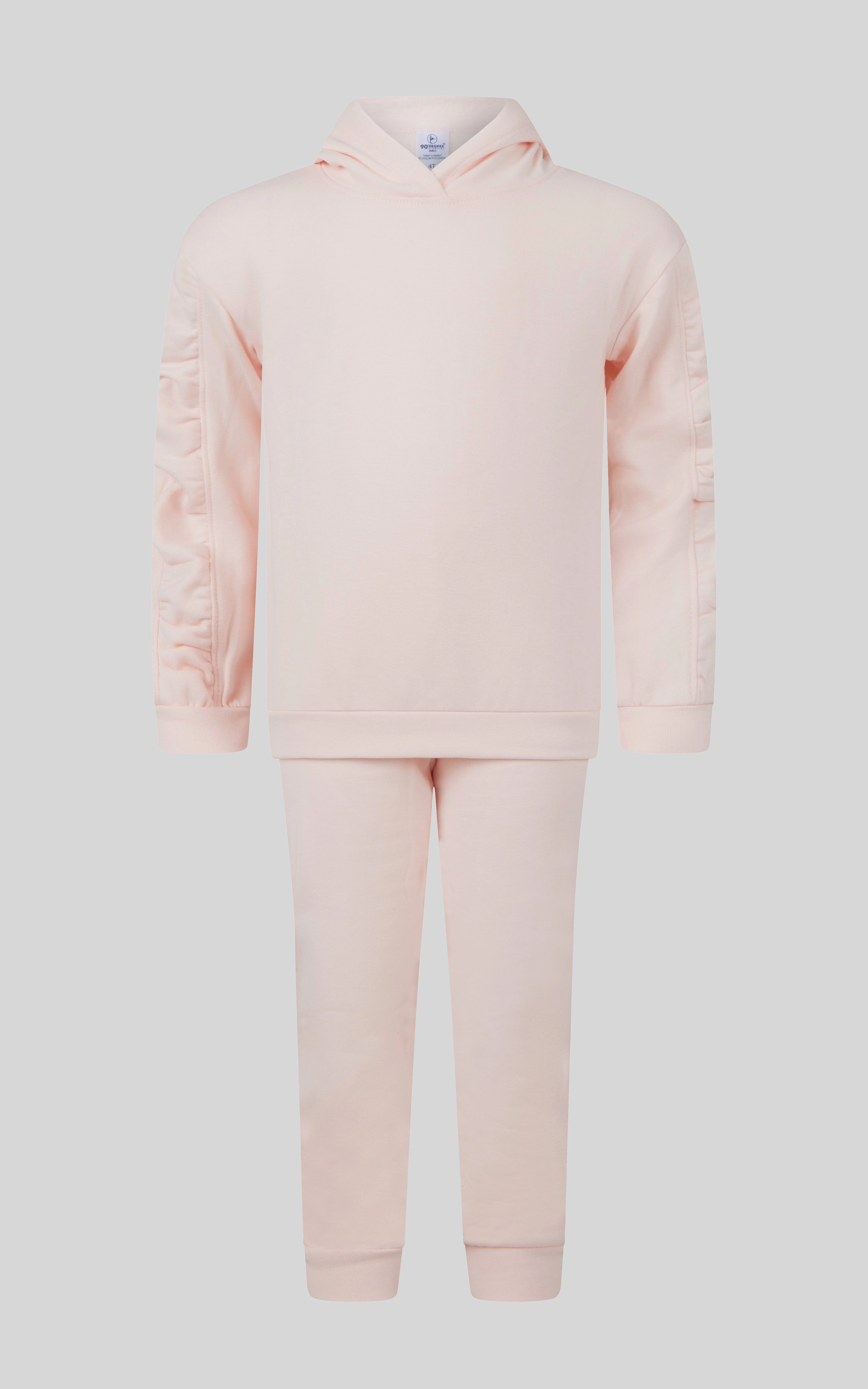 Toddler Girls 2 PC Brushed Terry Hoodie and Jogger