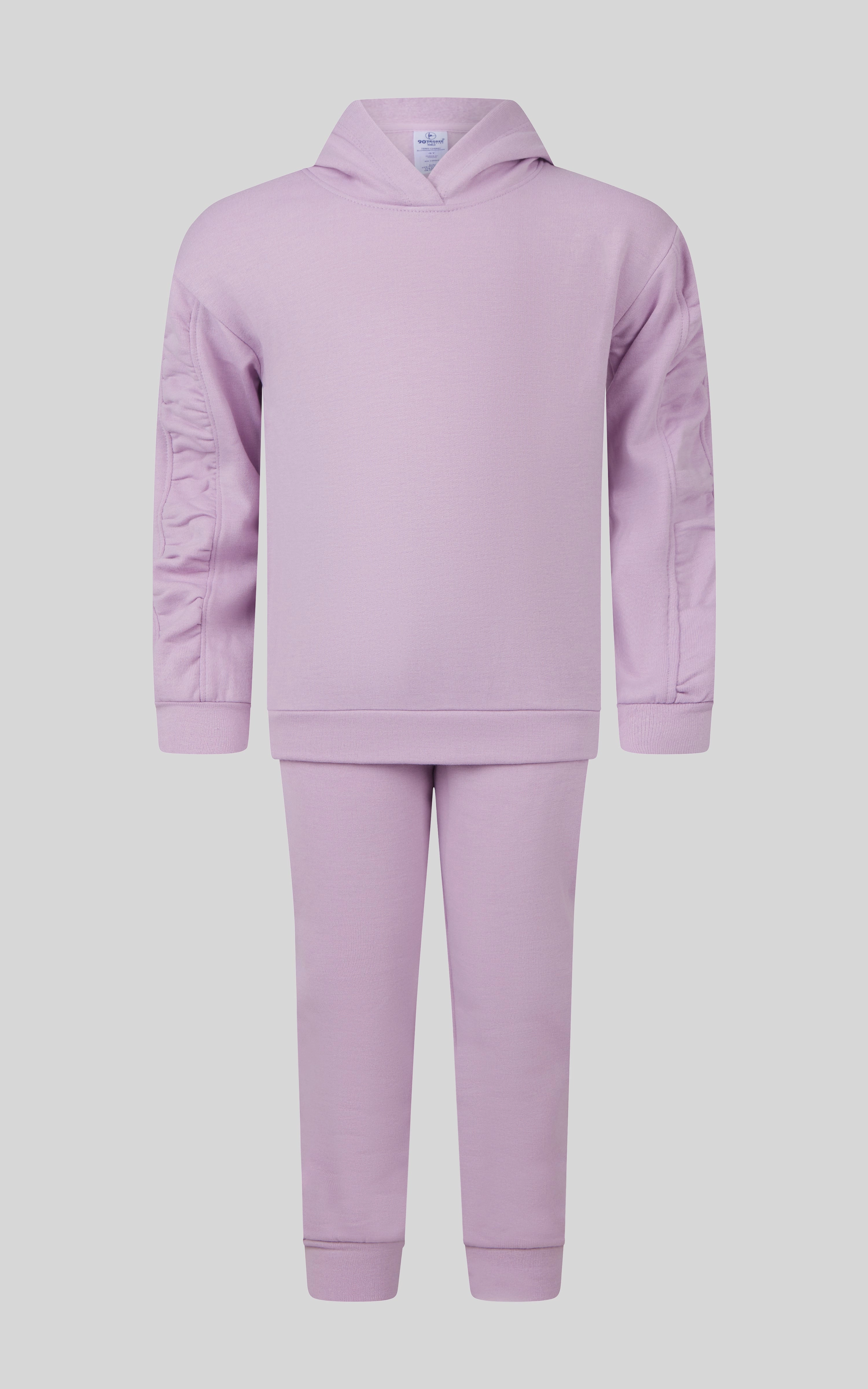 Toddler Girls 2 PC Brushed Terry Hoodie and Jogger