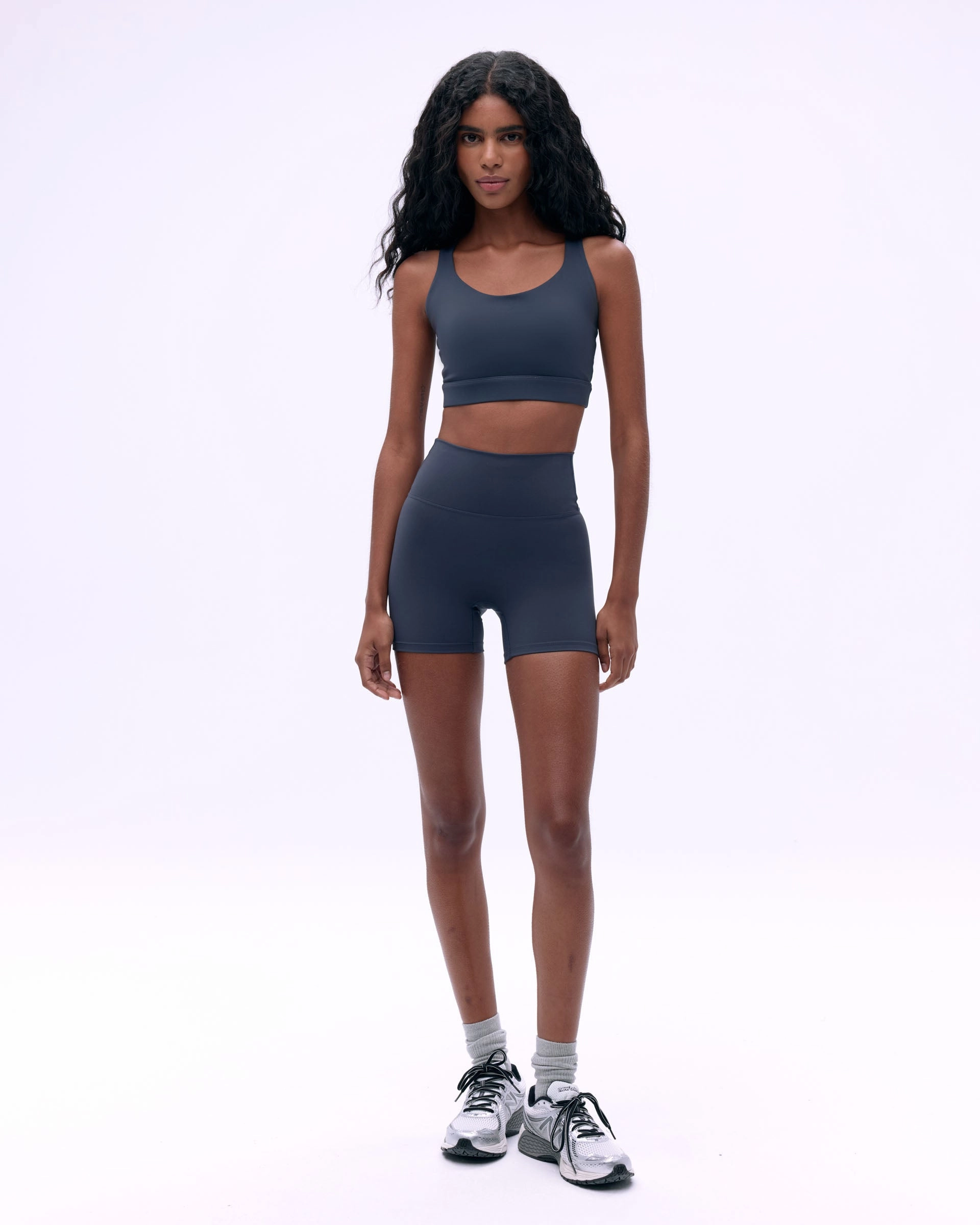Ultimate Crop Shorts - Midnight Blue