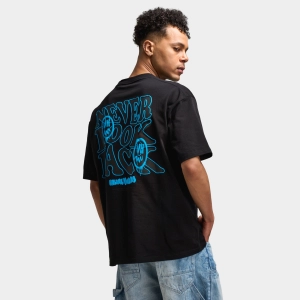 Unlike Humans Hindsight Graphic T-Shirt / Navy