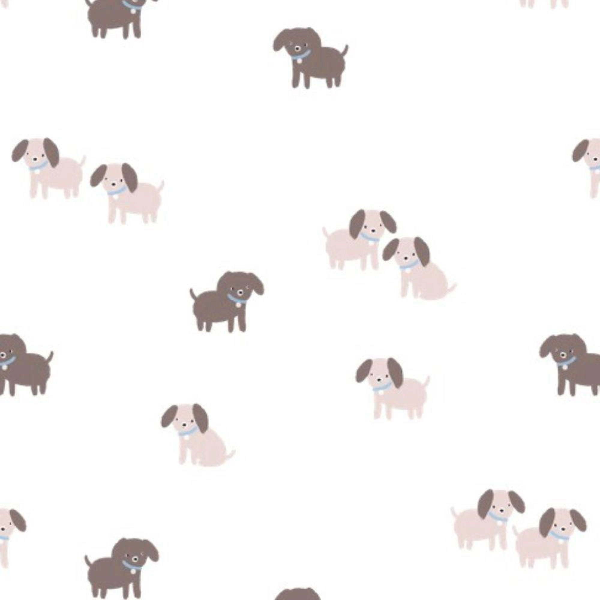Velour Magnetic Footie - Puppy Love
