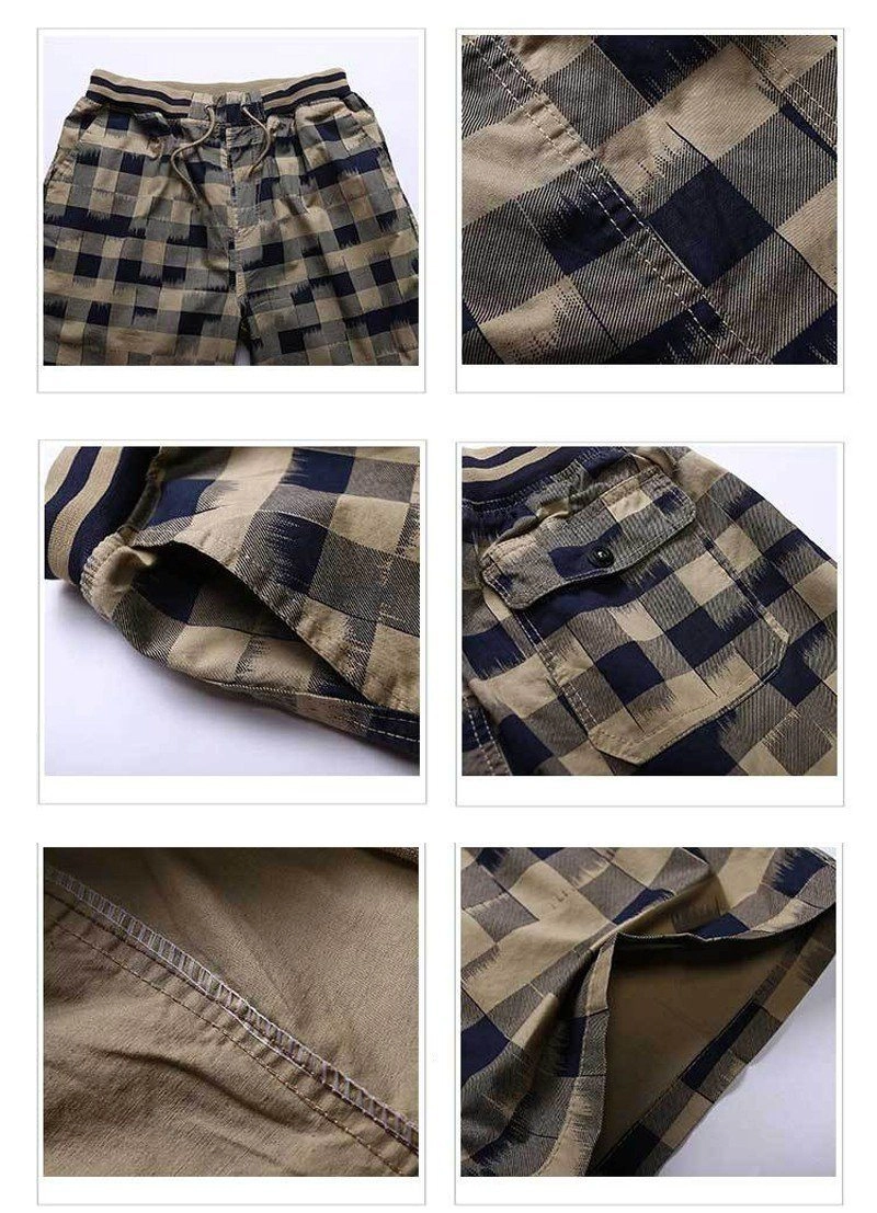 West Louis™ Classic Design Cotton Plaid
