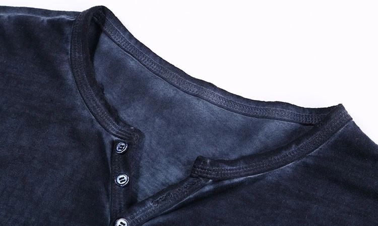 West Louis™ Designer Cotton Vintage Henry T Shirts