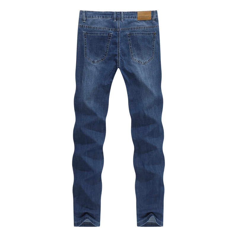 West Louis™ Summer Regular Fit Lightweight Blue Jeans