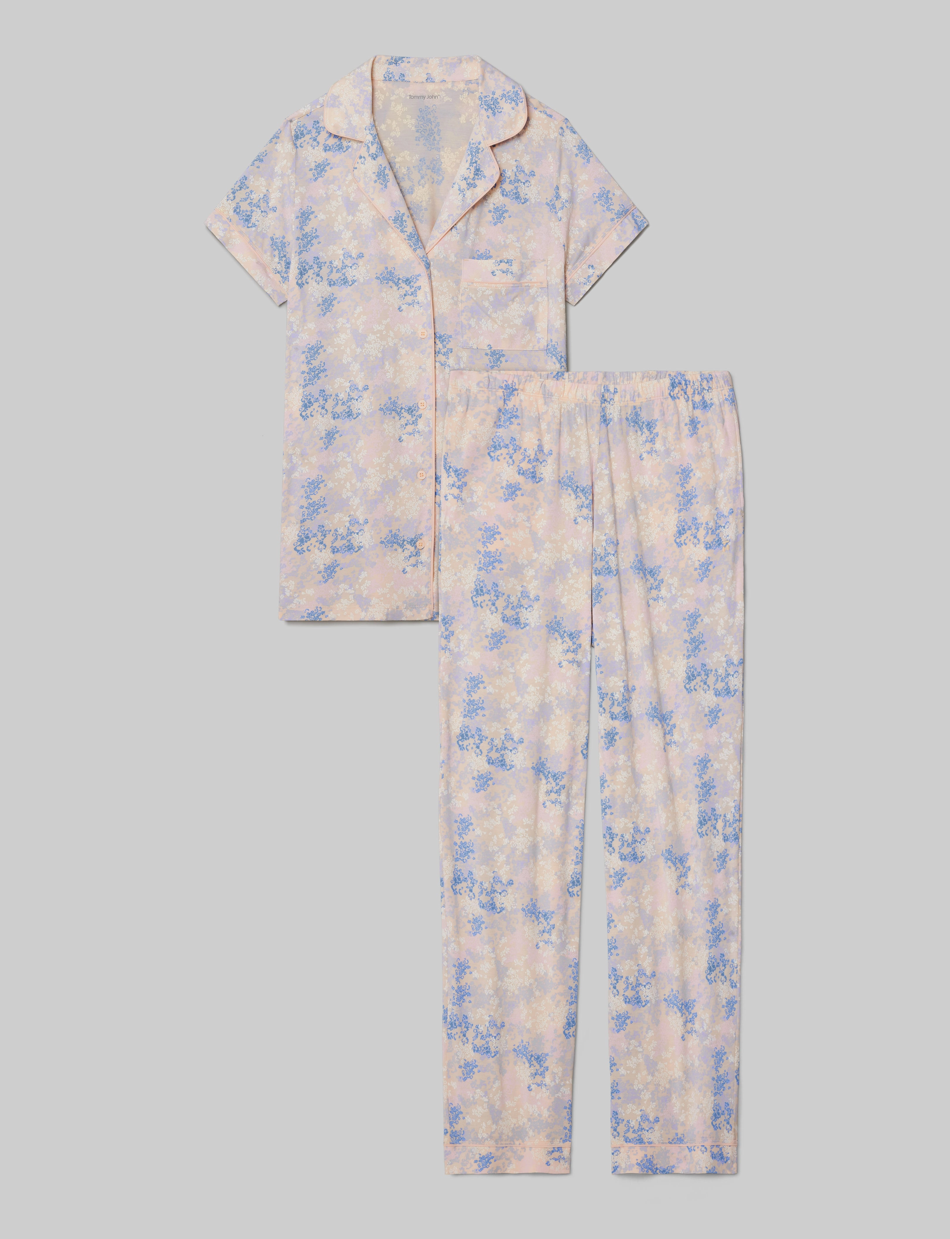 Women's Downtime Pajama Top & Pant Set