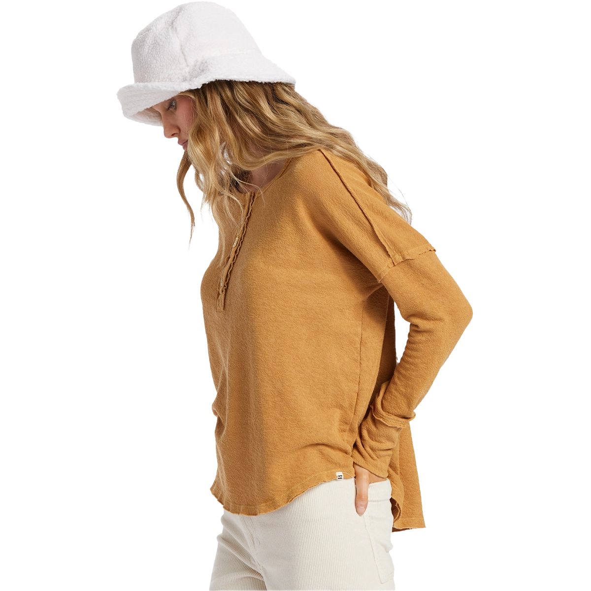 Women's New Anyday Henley Top