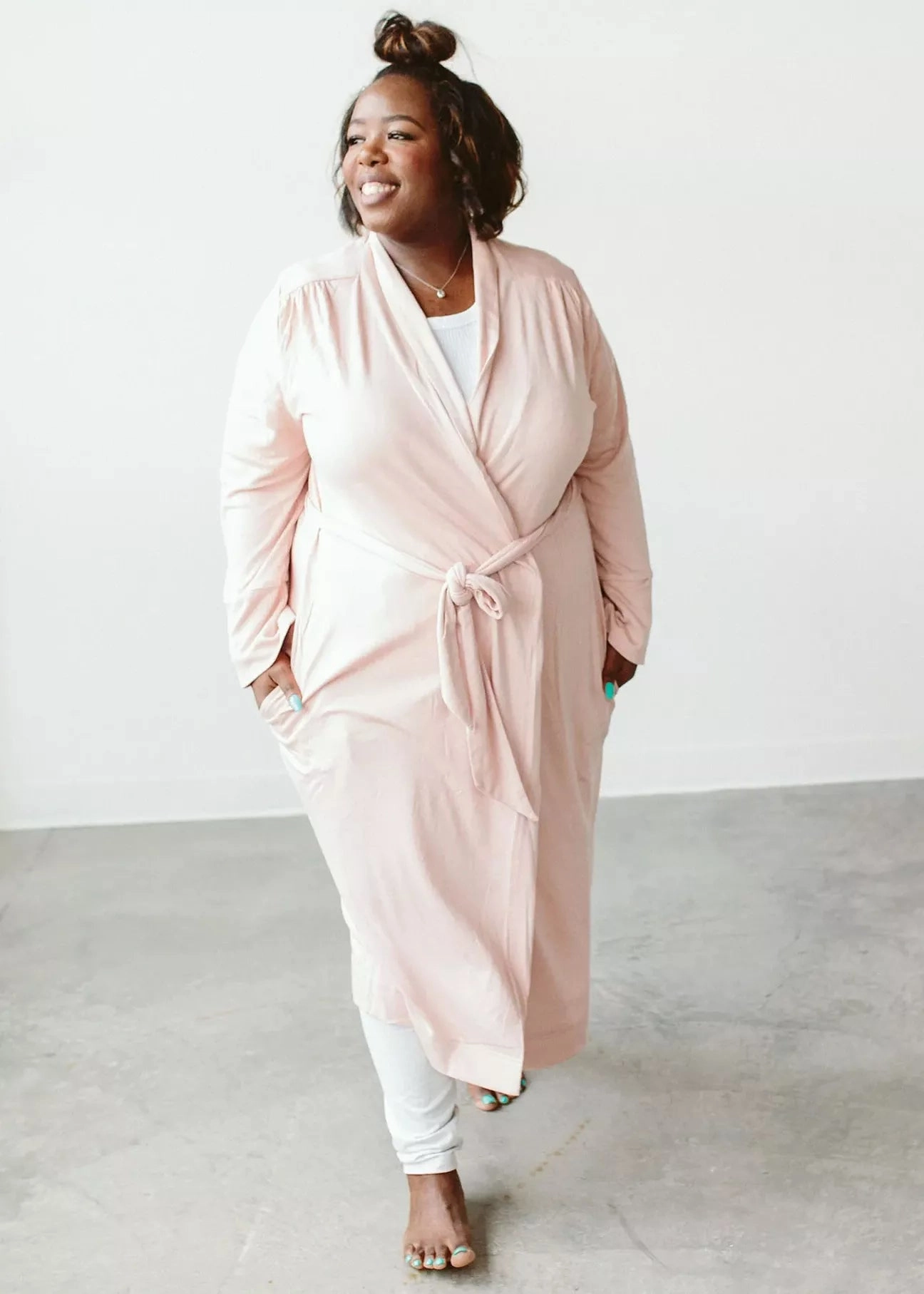 Womens Robe - Rose