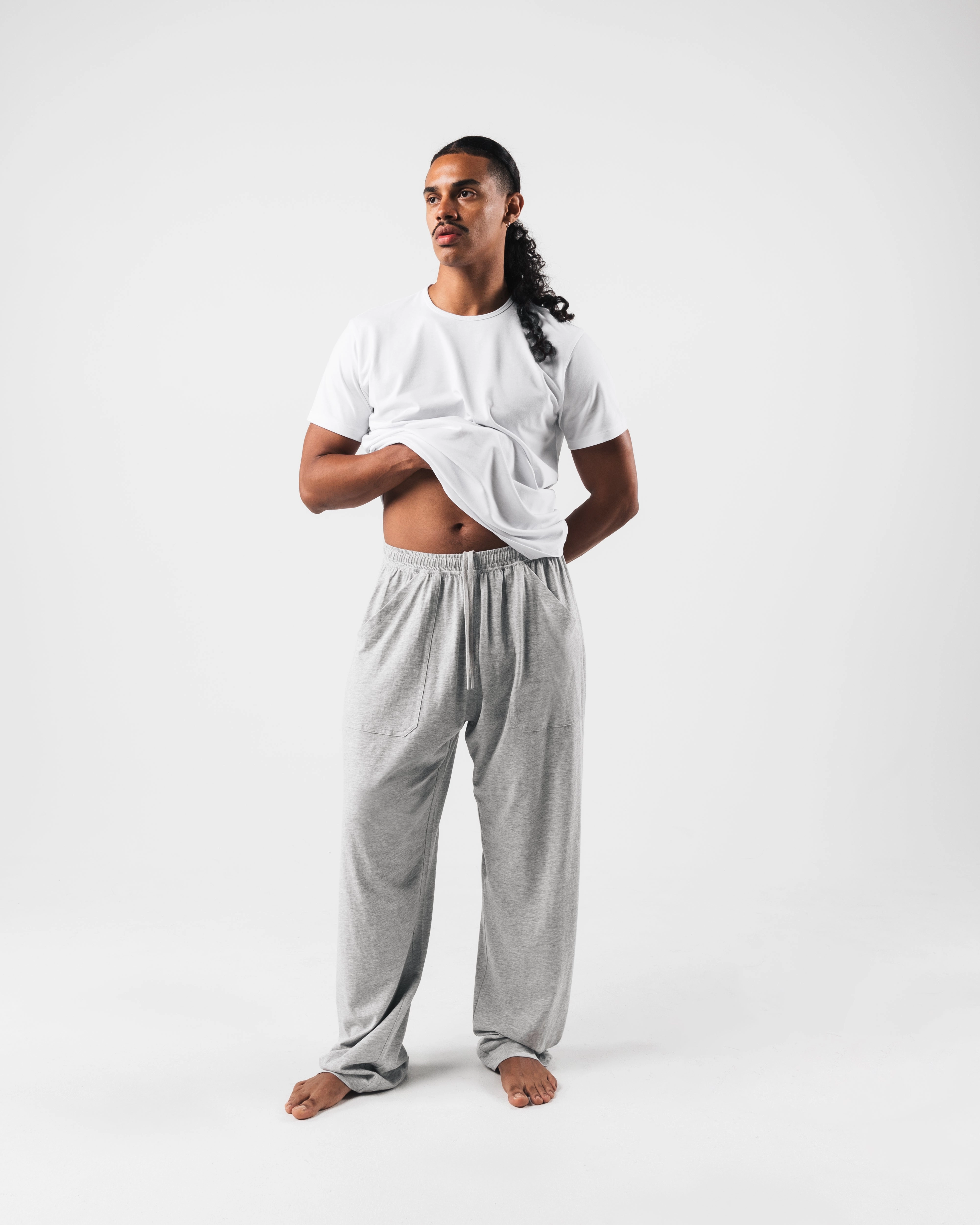 Zero Classic Straight Leg Pant - Heather Grey