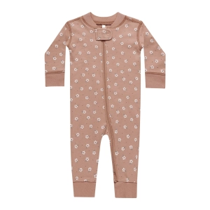 Zip Long Sleeve Sleeper - Rose Ditsy - FINAL SALE