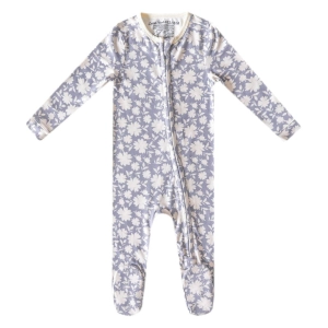 Zip-up Footie - Lacie