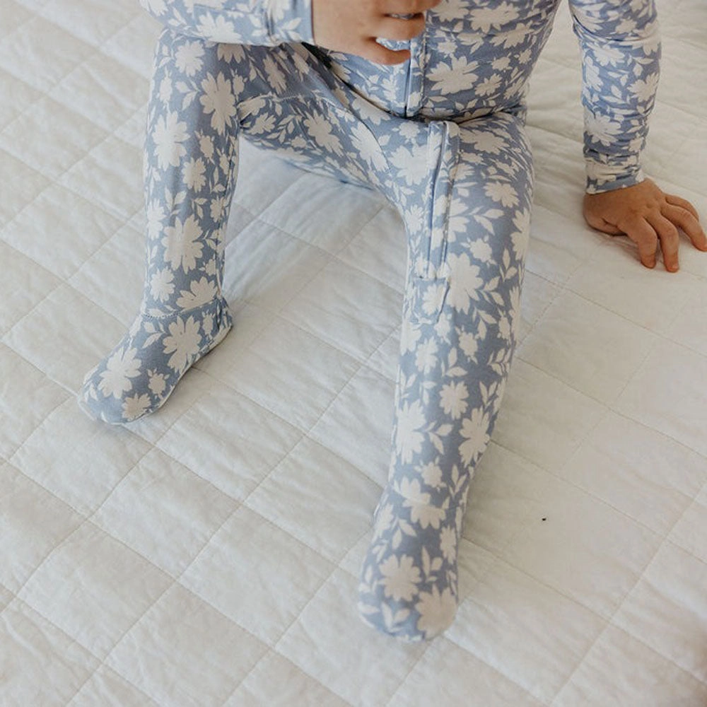 Zip-up Footie - Lacie
