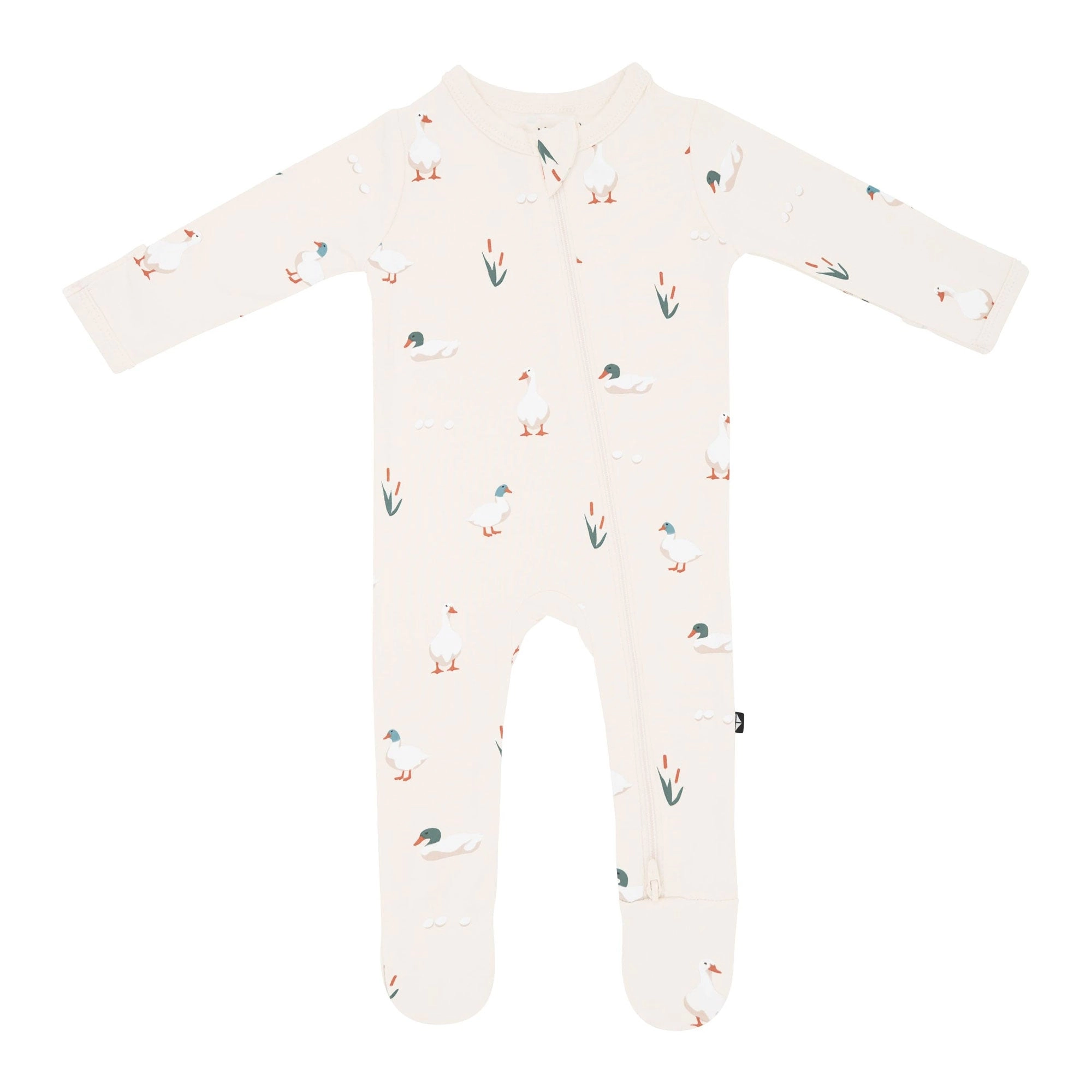 Zippered Footie - Duck
