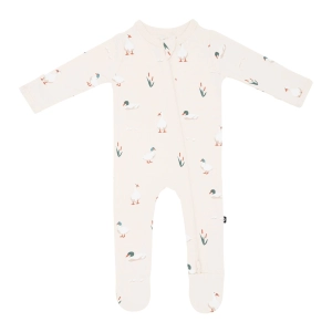 Zippered Footie - Duck