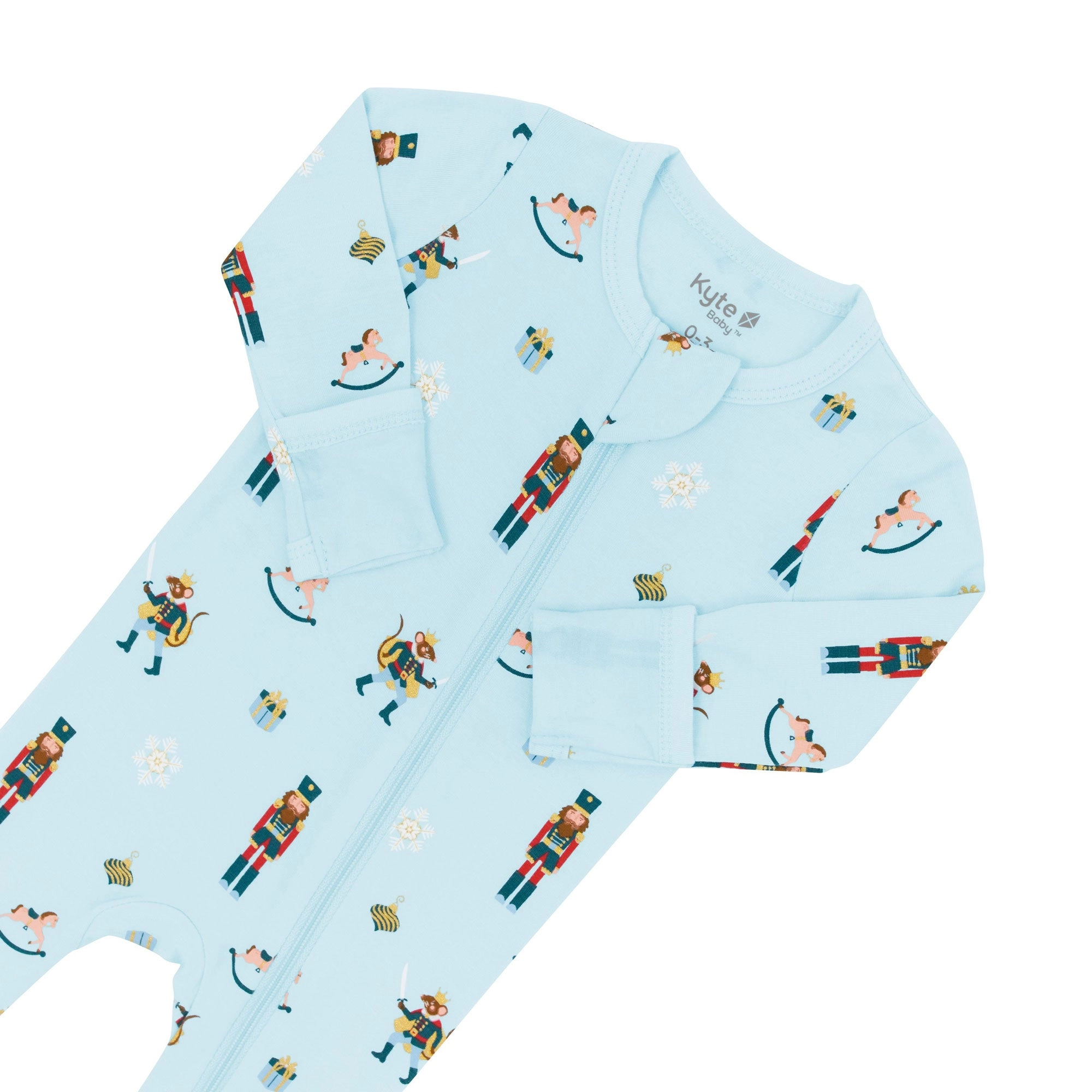 Zippered Footie - Nutcracker