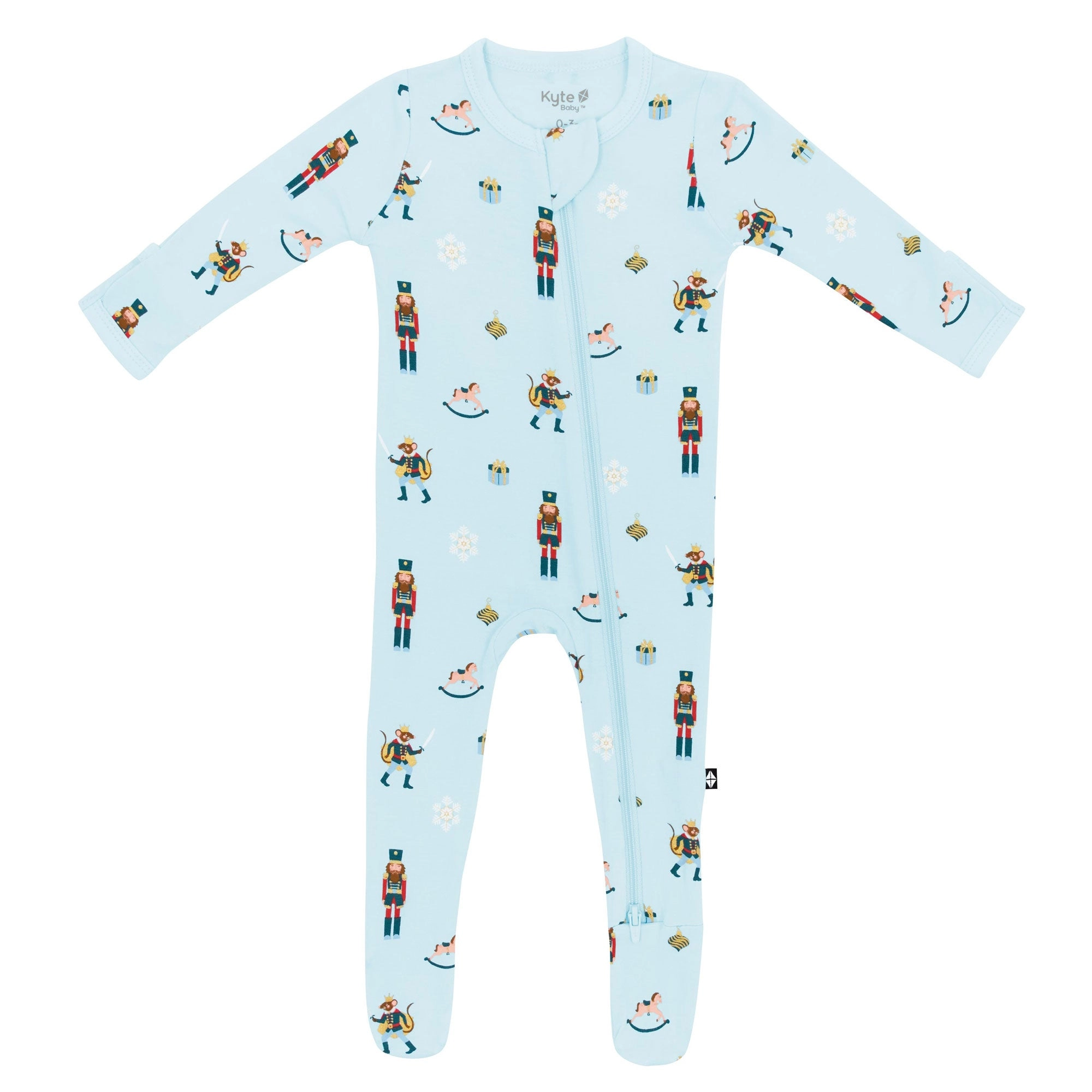 Zippered Footie - Nutcracker