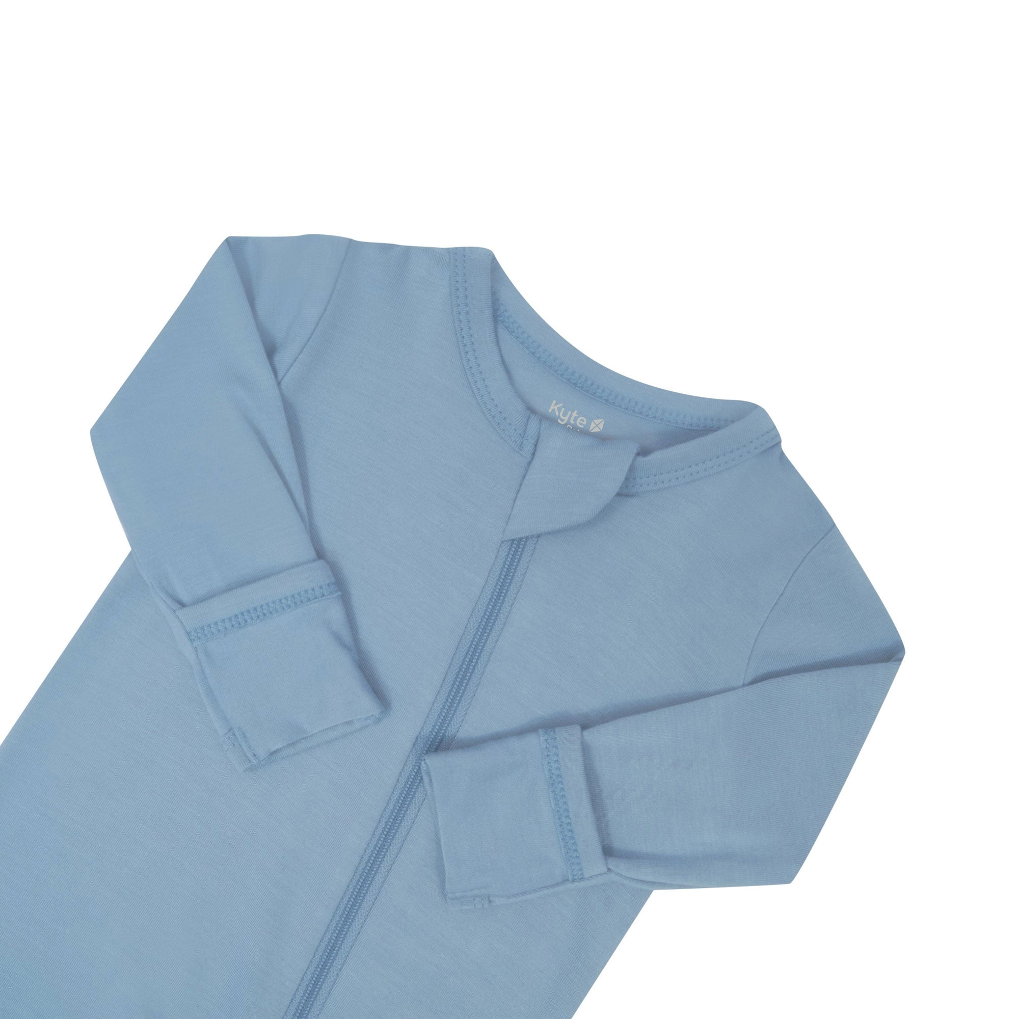 Zippered Footie - Slate