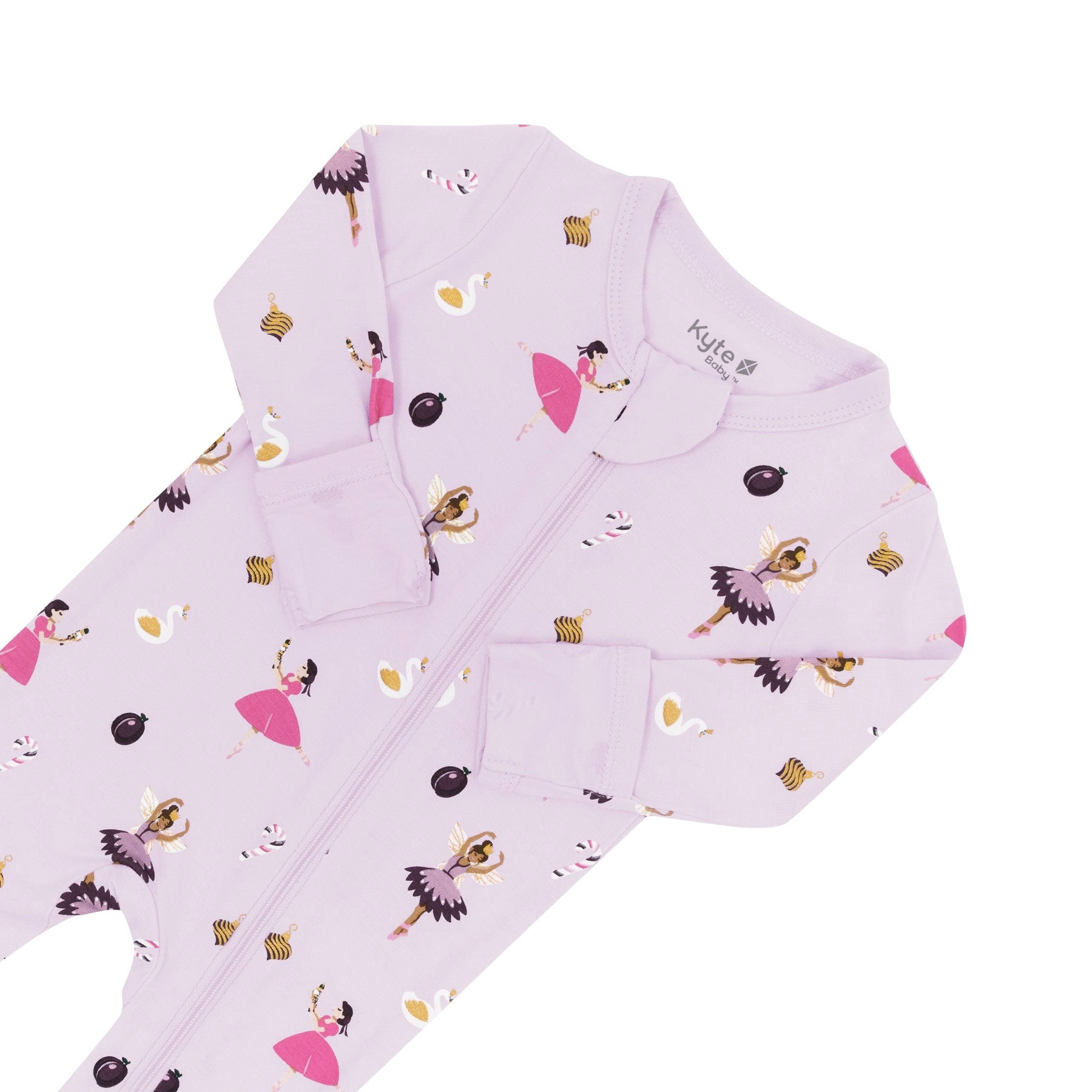 Zippered Footie - Sugar Plum