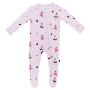 Zippered Footie - Sugar Plum