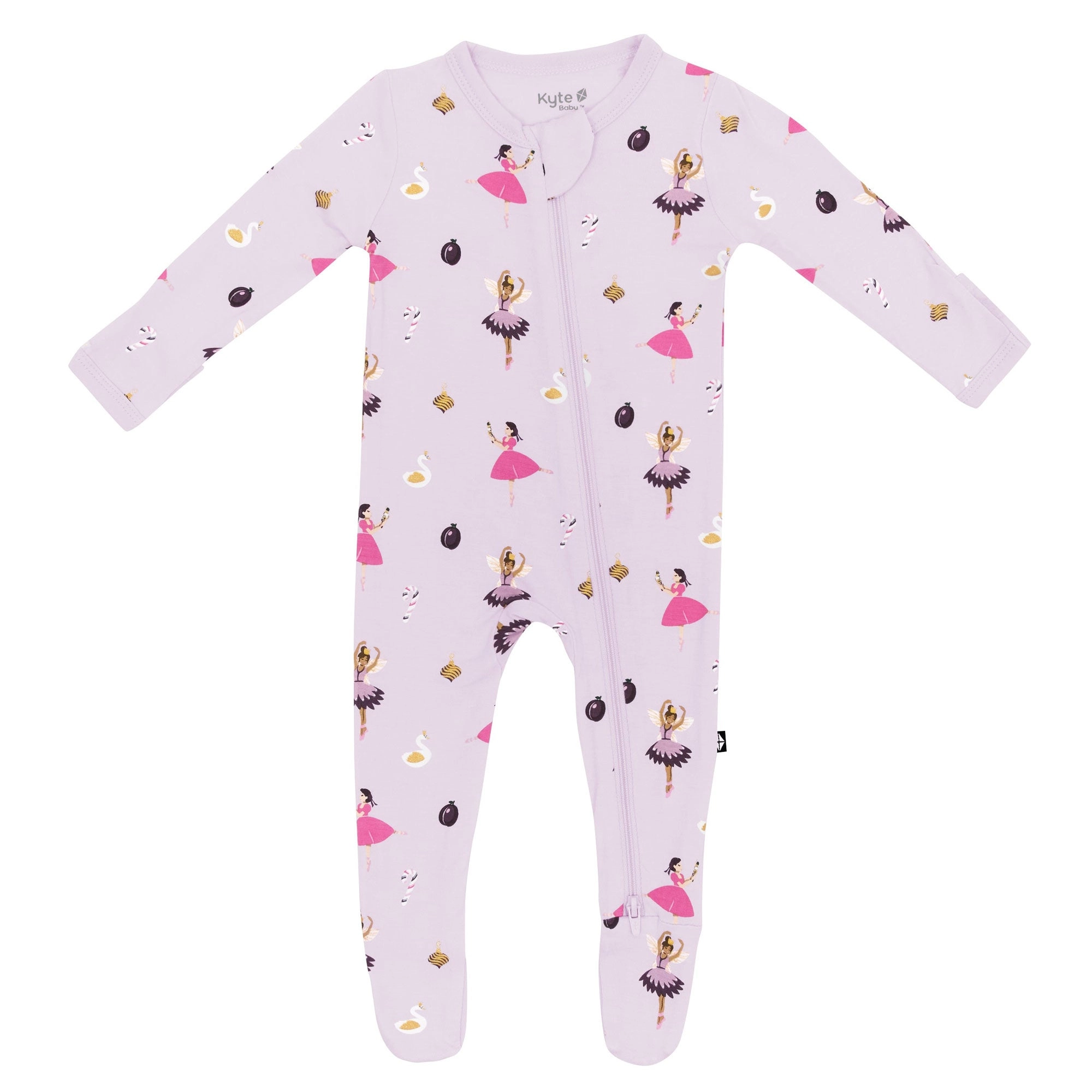 Zippered Footie - Sugar Plum